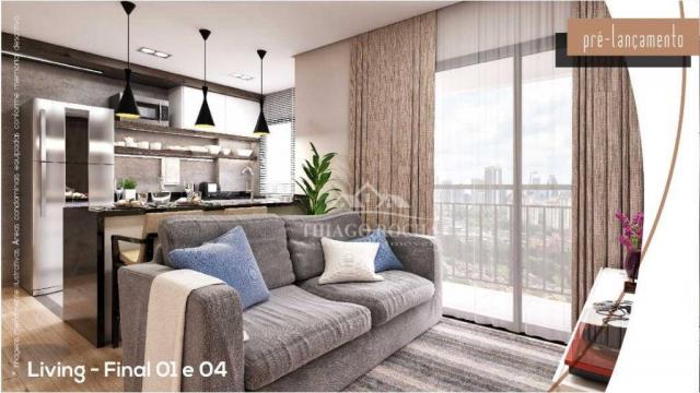 Apartamento 3 quartos, sendo 1 suíte, sacada com churrasqueira, vaga de estacionamento cob - Foto 2