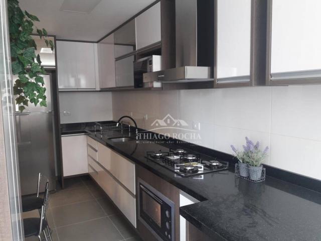 Apartamento alto padrão, 3 quartos, 1 suíte, sacada com churrasqueira, elevador e academia - Foto 6
