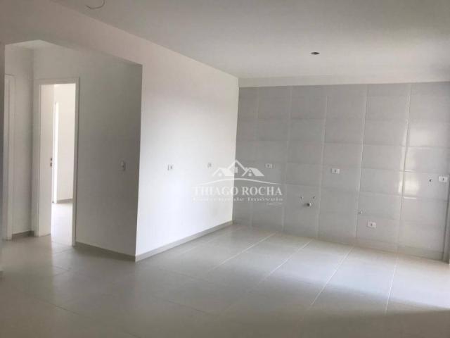 Amplo apartamento de 2 quartos, piso porcelanato e interfone- - Foto 2