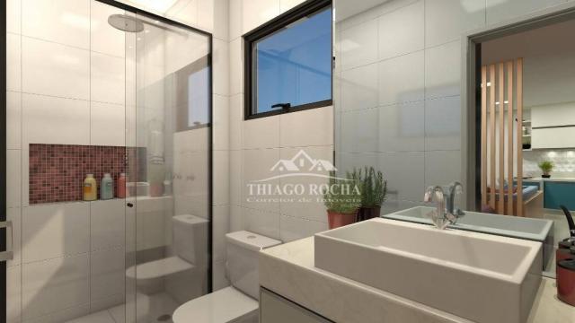 Studio com 1 dormitório à venda, 39 m² por r$ 189.000 - são pedro - são josé dos pinhais/p - Foto 9