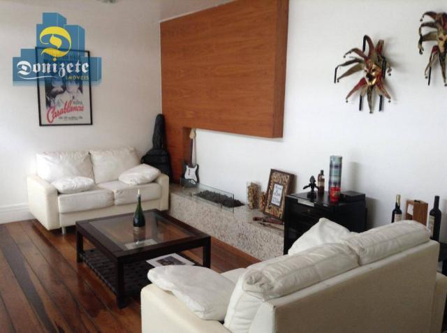 Sobrado com 3 dormitórios à venda, 384 m² por r$ 3.800.000,01 - jardim - santo andré/sp - Foto 3