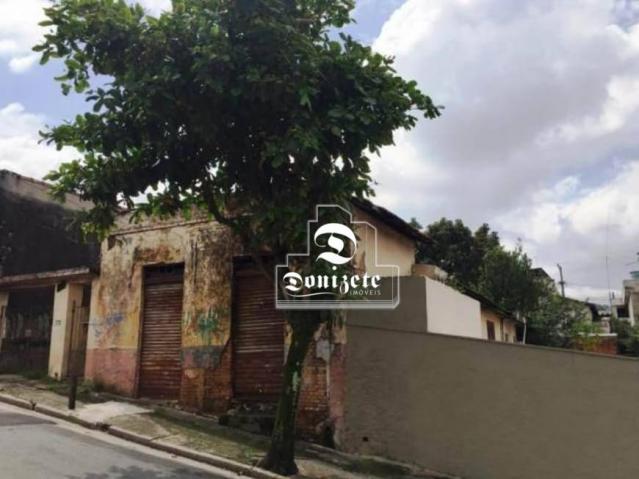 Terreno à venda, 372 m² por r$ 720.000 - nova gerti - são caetano do sul/sp