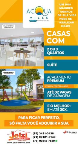 Condomínio Acqua Ville: Casa nova, em condomínio fechado - Foto 12