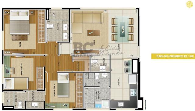 Apartamento à venda, 3 quartos, 2 vagas, santo agostinho - belo horizonte/mg - Foto 15