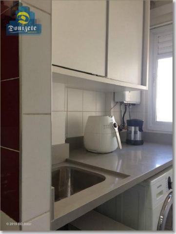 Apartamento com 3 dormitórios à venda, 89 m² por r$ 590.000,10 - cerâmica - são caetano do - Foto 8