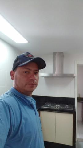 Instalação aquecedor coifa cooktop forno rede gas e medidor central de gas - Foto 6