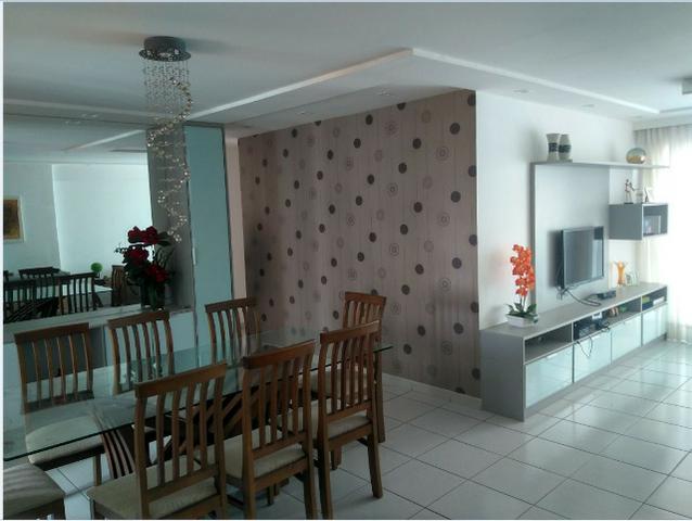 Apartamento 105m, 3/4, 2 vagas, andar alto, Capim Macio, Natal, RN