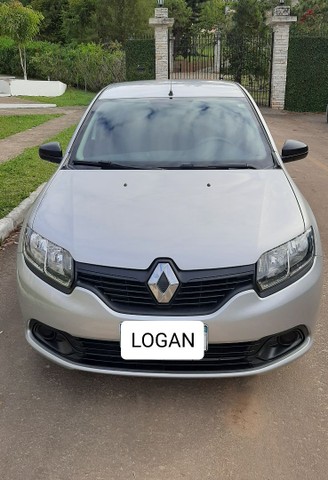 RENAULT LOGAN AUTHENTIQUE 1.0 2018 COMPLETO = VENDO,TROCO E FINANCIO