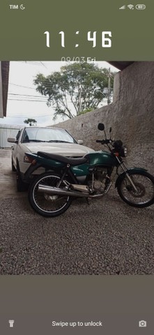 CG 125 PARTIDA ELÉTRICA, ACEITO CARTÃO