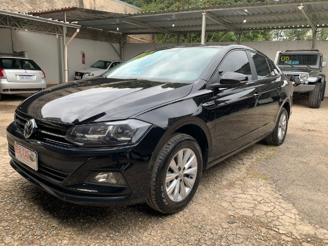 VIRTUS COMFORTLINE 200 TSI 1.0 12V FLEX CAMBIO AUTOMÁTICO 2020 PRETO COMPLETO