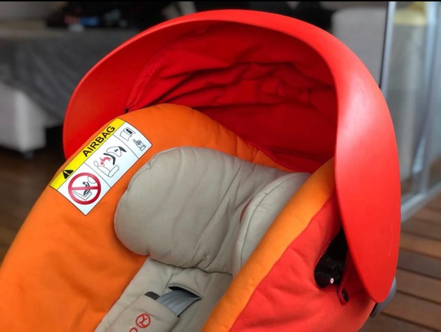 Bebê conforto Cybex Cloud Q Laranja - Artigos infantis - Jacarepaguá, Rio  de Janeiro 1010367975 | OLX