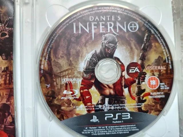 5 jogos PS3, Dante's Inferno, Resident em segunda mão durante 50 EUR em  Oviedo na WALLAPOP