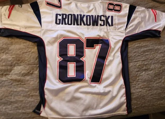 Jersey patriots 2012 patch super bowl XLVI - Foto 5