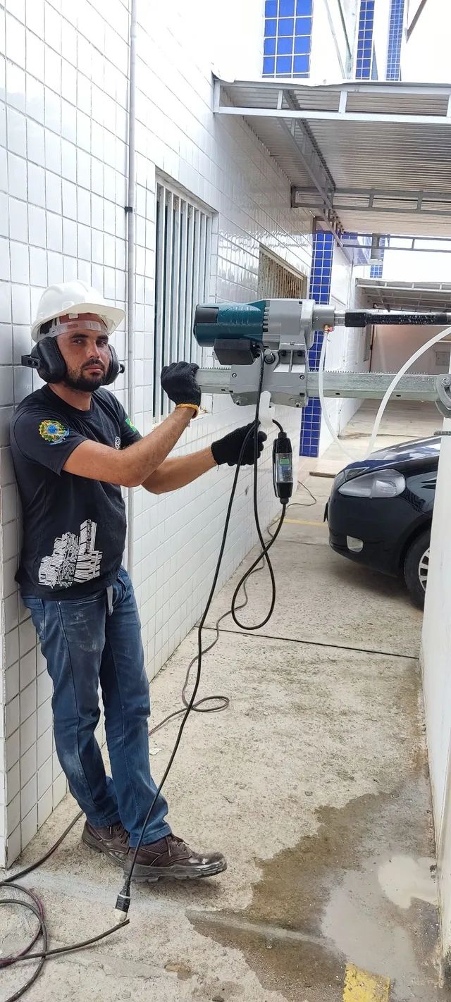 Perfuração e Furos em Concreto com perfuratriz - Foto 4