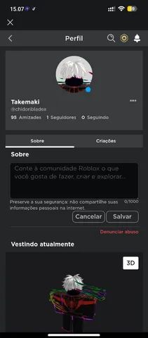 Estou anunciando três contas de Roblox. - Hobbies e coleções