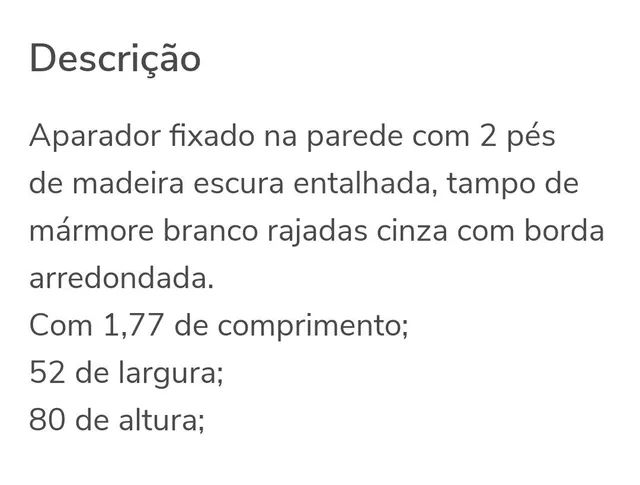 Aparador de Madeira 