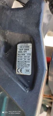 Lancha 22 Mercury 200 HP EFI - Foto 7