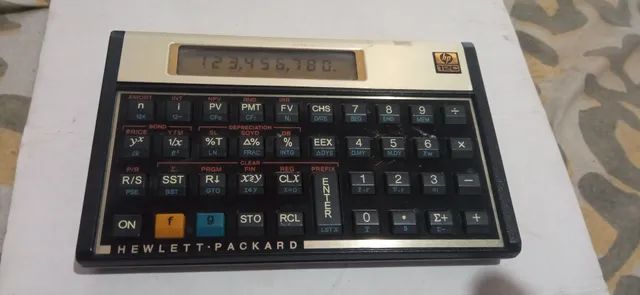 Calculadora HP 12 v . Operando 