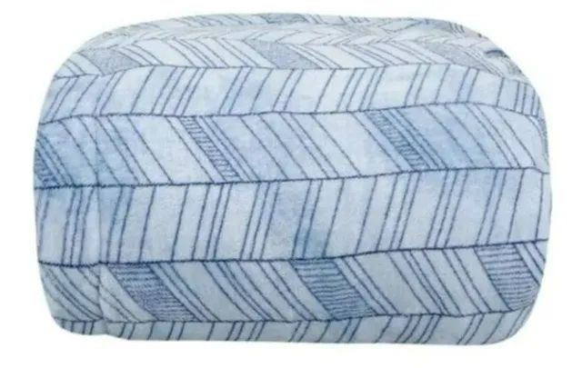Cobredom Queen Sherpa Venice Azul 350g - Home Basics - Foto 3
