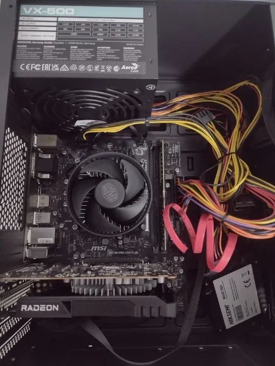 PC Gamer/Design i7 9ª geração +16gb memória + SSD 240gb + Placa de vídeo RX 6400 4gb DDR6 - Foto 3