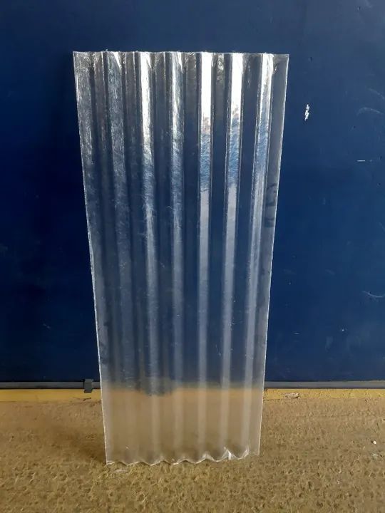 Telha em Fibra De Vidro Ondulada Incolor Várias Medidas à partir de