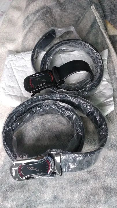 Cinto Luxo Fivela Automatica Couro Pu - Foto 3