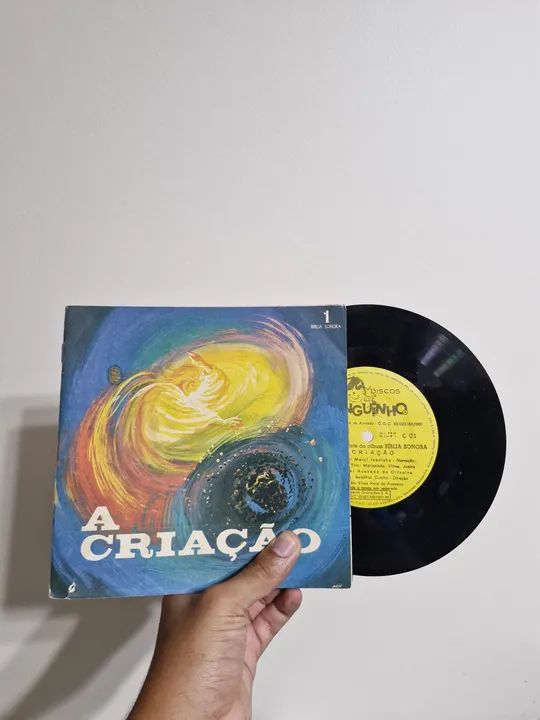 Discos de Vinil - A Criação - Beila Schoca+05 UNIDADES