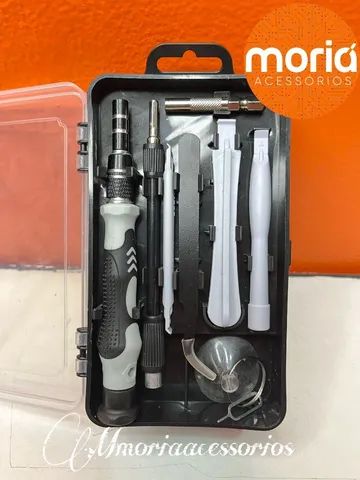 Kit Chaves Manutenção Celular ,Vídeo Game e Eletrônicos 115 Pçs - Foto 3