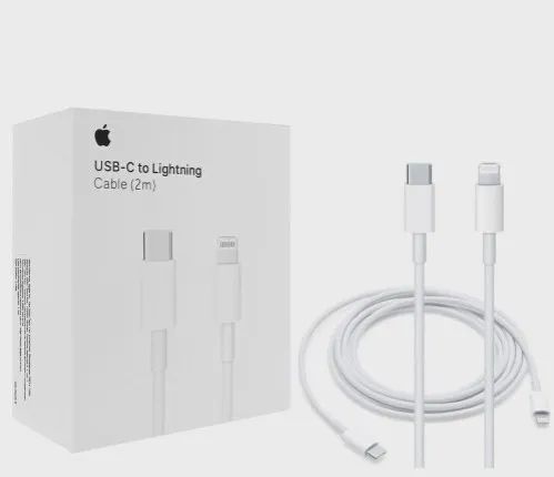 Cabo iPhone Usb-c Para Lightning (2 M) Cor Branco - Foto 4