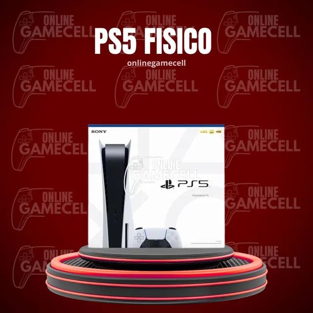 PS5 FÍSICO NOVO LACRADO 01 ANO DE GARANTIA LOJA FÍSICA BH Consoles de