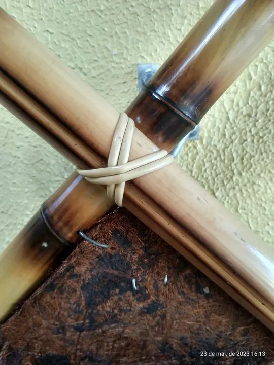 CACHEPÔ DE BAMBU ORQUÍDEA DECORAÇÃO JARDIM PRESENTE  - Foto 6