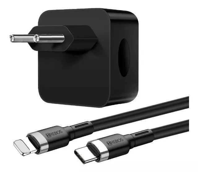 Fonte Turbo 40w Duplo Usb C + Cabo Para iPhone 11 12 13 14 - Foto 4