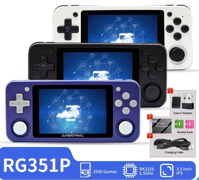 Anbernic RG351P!!! Psp N64 Ps1!!! Produto Novo!!! Passo Cartão!!!