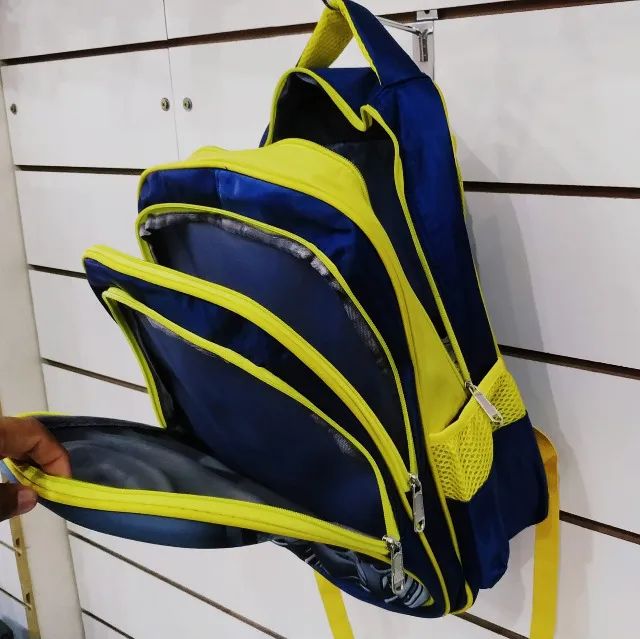 mochila de costa infantil peitoral 42x32cm da018377  promoç - batmand - Foto 3