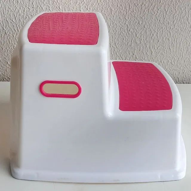 Degrau Banquinho Escadinha Infantil Dois Degraus de Apoio - Foto 3