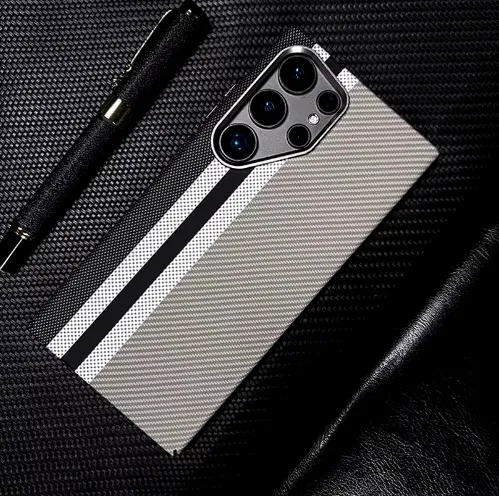 Capa Case Alto Padrão e Proteção Galaxy S23 Ultra Magsafe Fibra Carbono