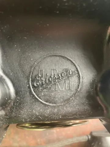 Telefone Antigo de parede Ericsson anos 50/60 - Funcionando perfeitamente - Foto 3