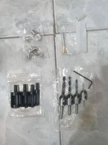 Kit marceneiros com brocas e acessorios - Foto 3