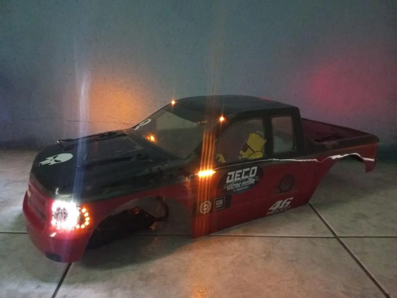 Bolha OFROAD para FG 1/5 com iluminação