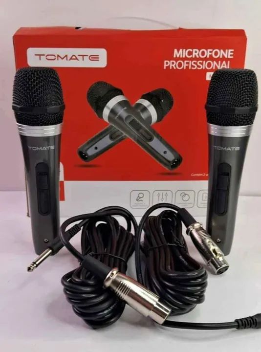 Microfone Profissional Tomate - Kit com 2 - Foto 2