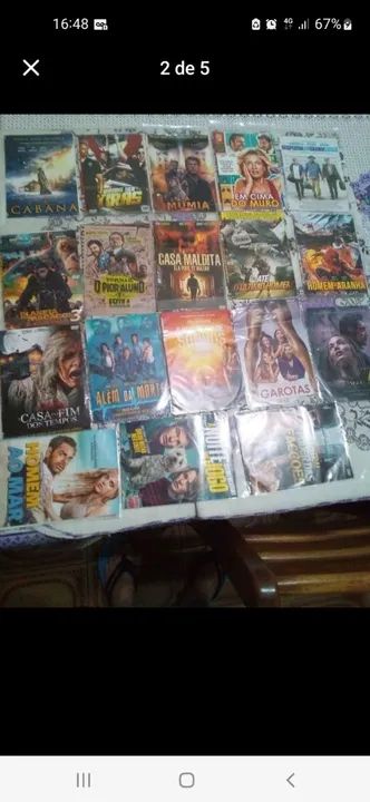 70 dvd filmes piratinhas  - Foto 4