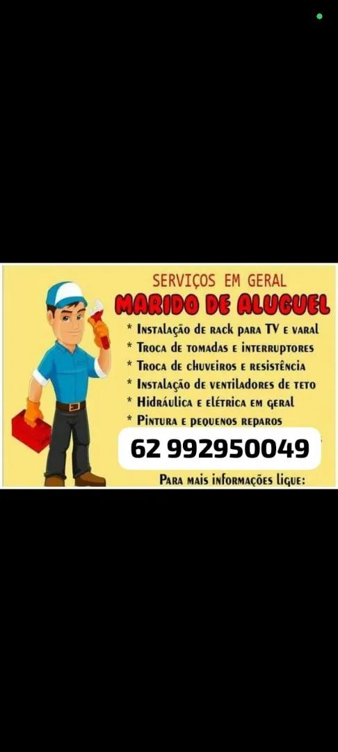MARIDO DE ALUGUEL SERVIÇOS GERAIS 