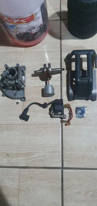 Peças para automodelos 1/8 e 1/5  - Foto 2