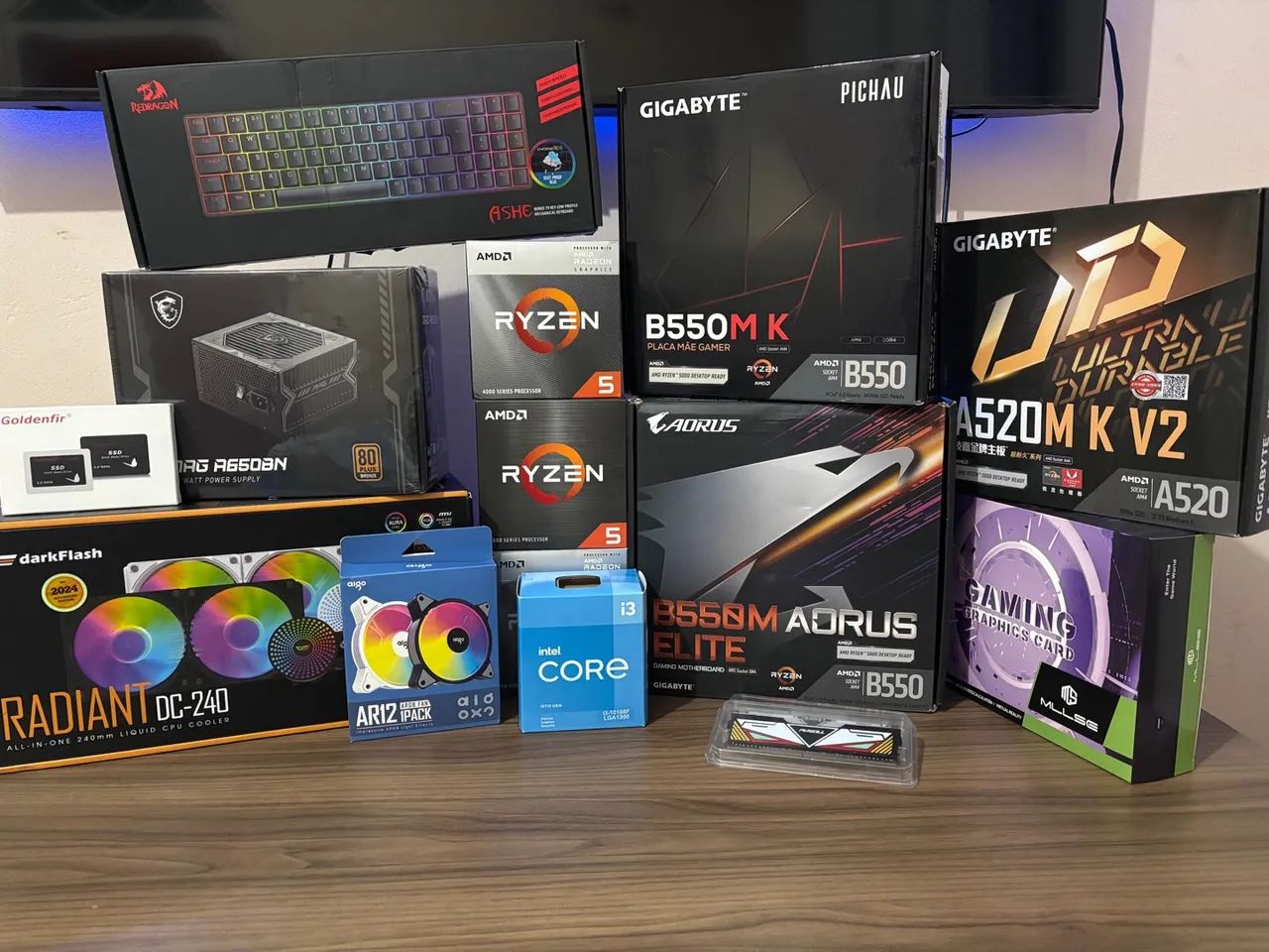 COMPUTADORES GAMERS ( NOVOS ) MONTAGENS E LIMPEZAS - Foto 2