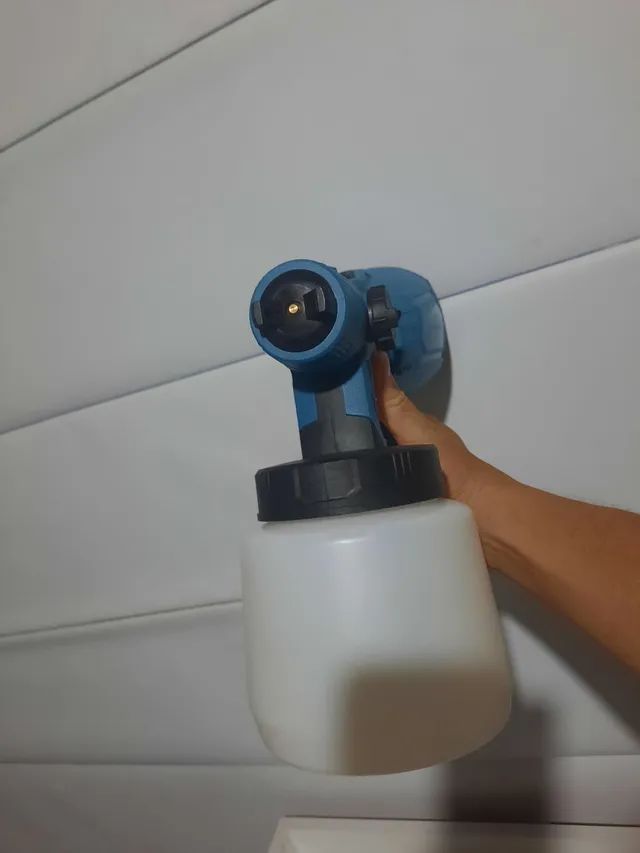 Pistola de pintura a bateria 21v profissional  - Foto 4