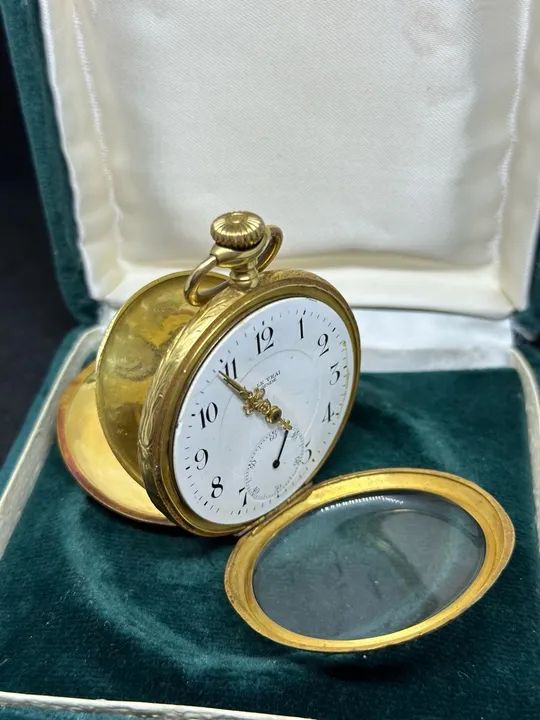 Relíquia Relogio Suíço de Bolso em Ouro - Foto 2