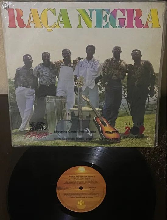Disco de Vinil Raça Negra em Bom Estado
