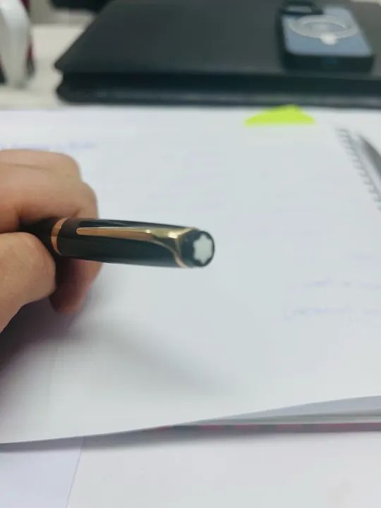 Mont Blanc pena de ouro - Foto 3