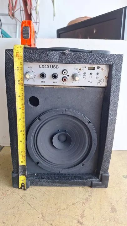 Amplificador LL 10Watts USB, RCA, Guitarra e mic Funcionando 110/220v 149,00 Pix - 2309 - Foto 5