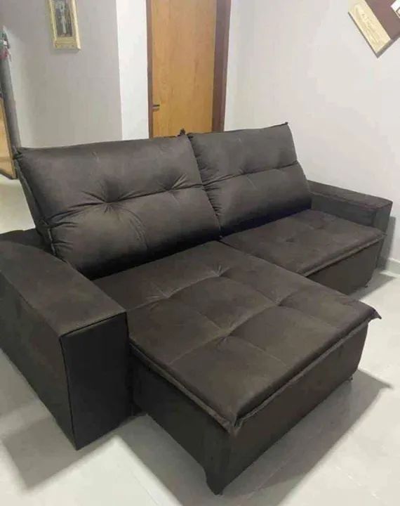 sofá retrátil e reclinável Sofás e Poltronas Taguatinga Centro